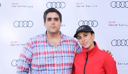  José Carlos Mahbub y Brenda Velasco.