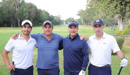  Paco Mirabal, David Cortés, Héctor Ramos y Juan Carlos Nieto.