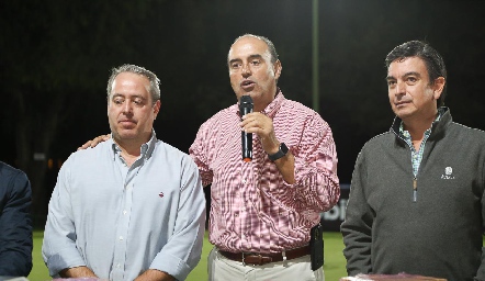  Daniel Carreras, Fernando Pérez y Oscar Silos.