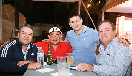  Miguel Lomas, Fabián Lomas, Fernando Pérez y Enrique Martin del Campo.