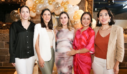Fernada Verdugo, Verónica Ortuño, Fer Pérez, Itzel Sánchez y Beatriz Báez.