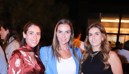  Daniela Villarreal, Rocío y Begoña Muriel.
