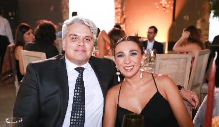  Guillermo González y Pamela Tomás.