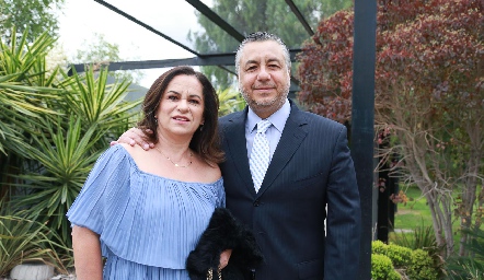  Claudia Ávila y Alejandro Villasana.