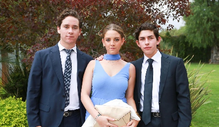  Jacobo, Ximena y Diego Payan Conde.