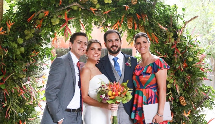  Mauricio Lomelí, Vale Siller, Rubén Leal y Ale Siller.