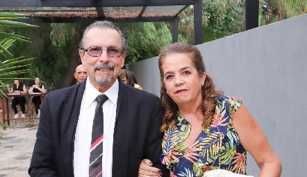  Alejandro Barragán y Lourdes Rangel.
