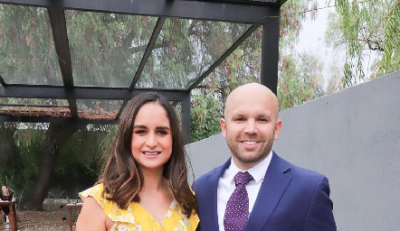  Claudia Villasana y Santiago Villarreal.