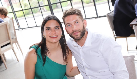  Marcela Albor y Alejandro Mestre.