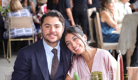  Aldo González y Danielle Falcón.