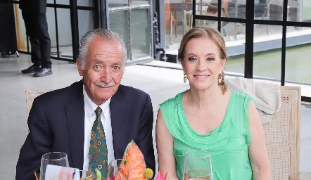  Carlos Dibildox y Rocío Gómez.
