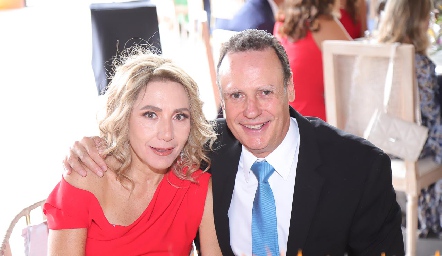  Celina Conde y Alfredo Gallegos.