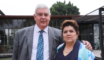  Federico Mendizábal  y Claudia Robles.
