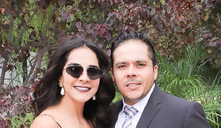  Claudia Estrada y Enrique Gaviño.