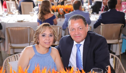  Anabel Covarrubias y Héctor Padrón.