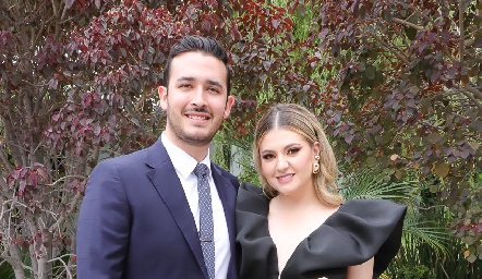  José Espinosa y Fernanda Carrillo.