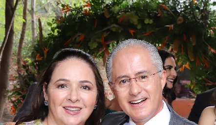  Claudia y Jorge Aldrett.