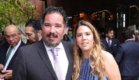  Juan Pablo Meade y Gaby Carrillo.