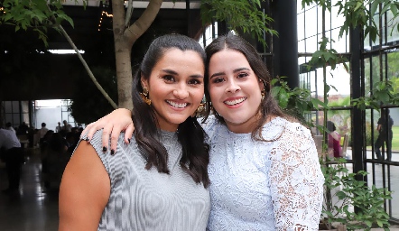  Bárbara Paredes y Andrea Martínez.
