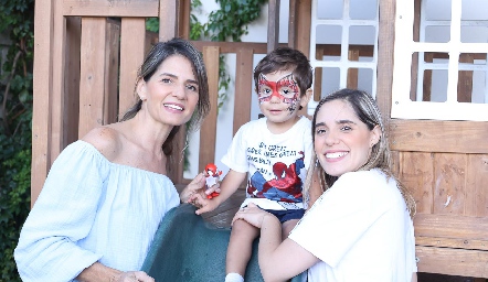  Rosy Rodríguez, Sebastián Villasana y Ana Sofía Ascanio.