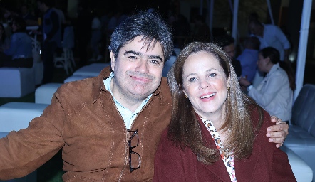  Paco Leos y Paty Fernández.