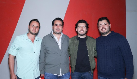  Victoriano Martínez, Ricardo Raymond, Gerardo Bocard y Gerardo Martínez.
