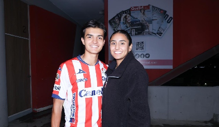  Mateo Ruelas y Camila Reyes.