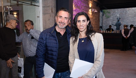 Alejandro Velasco y Rita Salinas Ferrari.