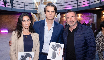  Rita Salinas Ferrari, Juan Carlos Valladares y Alejandro Velasco.