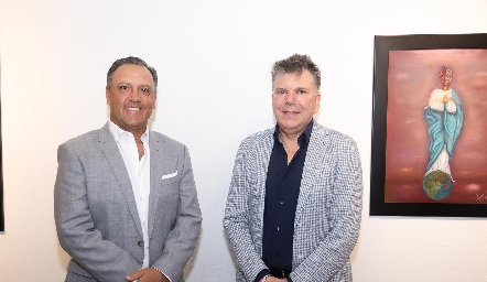  Billy Carreto y Fermín Llamazares.
