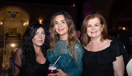  Mónica Cabrero, Martha Sáenz y Martha Elsa Dávila.