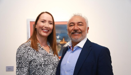  Mayra Estrada y Abel Santos.
