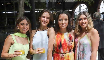  Priscila Cerecedo, Andrea Recke, Mariana Acebo y Marijó Bocard. 