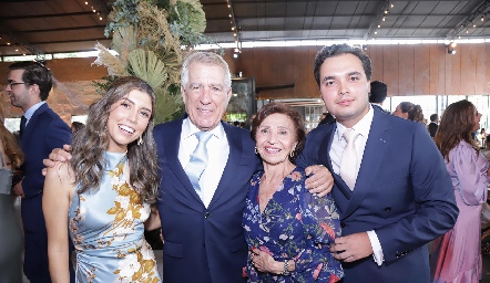  Paola Dávila, Alfonso, Ani Anaya y Enrique Quintero.