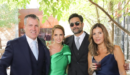  Alfonso Anaya, Montse Fonte, Mario Macías y Consuelo Fernández.