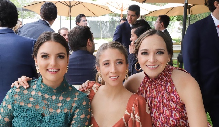  Gabriela González, Sofía César y María José Ramírez.