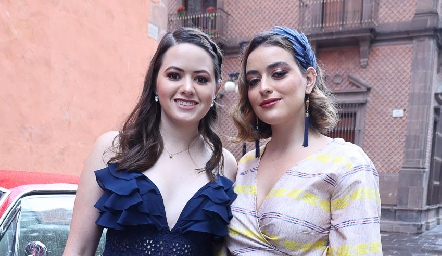  Marisol Alderett y Bárbara de la Garza.