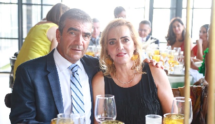 Horacio Tobías y Mimí Hinojosa.