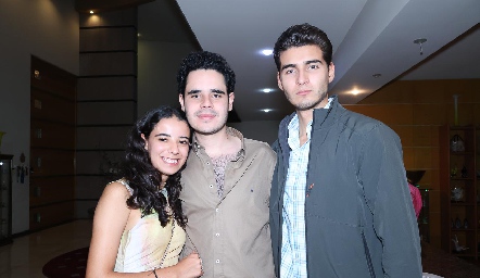  Dani Navarro, Fede Delgado y Ricardo Pérez.
