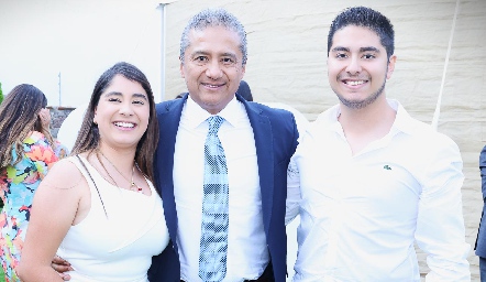  Paulina Torres, Edgardo Torres Carrera y Edgardo Torres Jr.