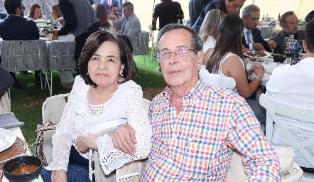  Leticia Galindo y Norberto de la Torre.