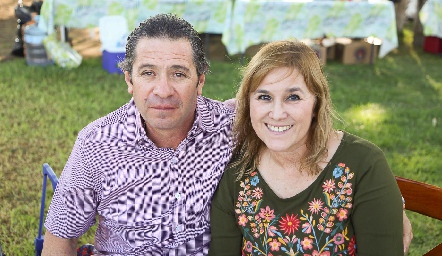 Jaime Galván y Norma Góngora.