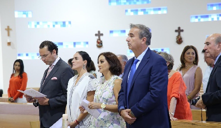  Xavier Nava, Nancy Puente, Ana Lorena López y  Jorge Ávila.