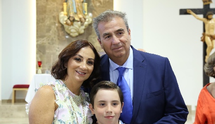  Ana Lorena López, Jorge Ávila y Jerónimo Nava.