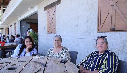  Jessica Leiva, María del Carmen Rivera y María Ernestina Leiva.