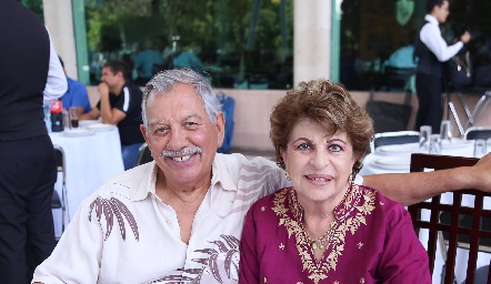 Alfonso Rodríguez y Norma Nuncio.
