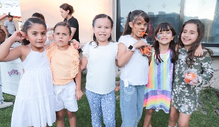  Amiguitas de Barbarita se divirtieron a lo grande.