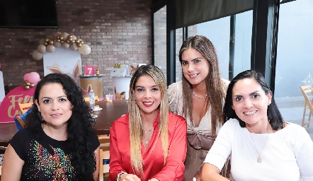  Mayra Cedillo, Ruth González, Bárbara Berrones e Imury Vaca.