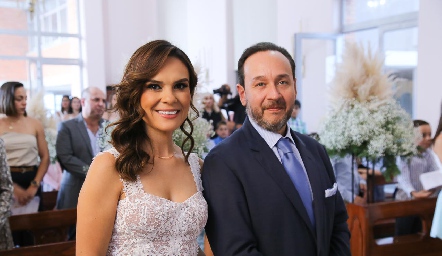  Alejandra Díaz de León y  Juan Carlos Conde.