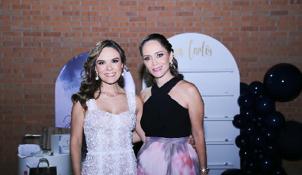  Alejandra Díaz de León y Hortensia López.